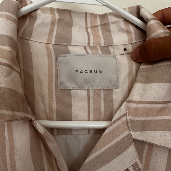 Pacsun Button up T-Shirt - Picture 2 of 3